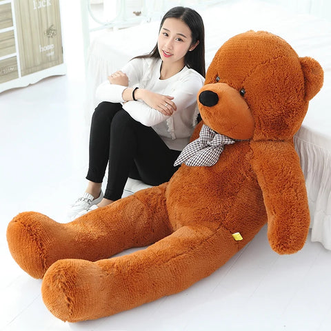 Big Size Classic Teddy Bear Plush Skin High Quality Low Price Bear Coat Birthday Gift Valentine Gift For Girls