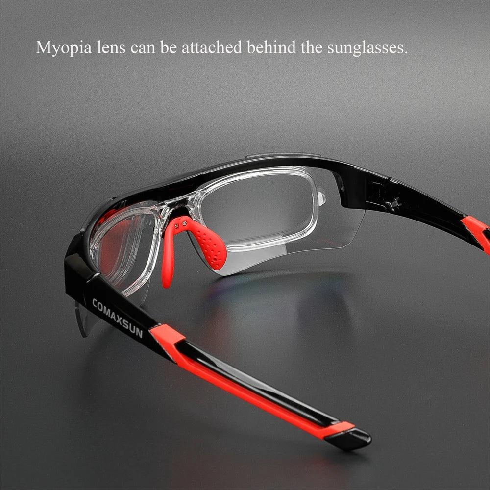 Professional Photochromic Polarized Cycling Glasses Bike Goggles MTB Sports Bicycle Sunglasses Myopia Frame UV 400