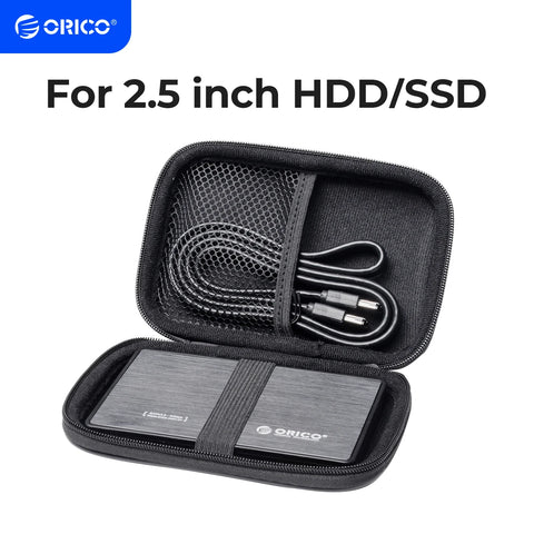 2.5 Inch HDD Box Bag Case Portable Hard Drive Bag for External Portable