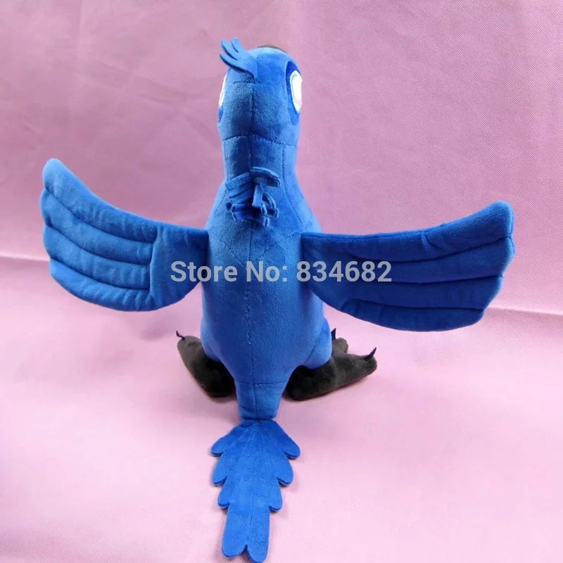 New Rio 2 Movie Cartoon Plush Toys Blue Parrot Blu & Jewel Bird Dolls Christmas Gifts For Kids Plush Toy