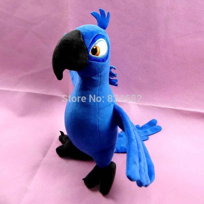 New Rio 2 Movie Cartoon Plush Toys Blue Parrot Blu & Jewel Bird Dolls Christmas Gifts For Kids Plush Toy