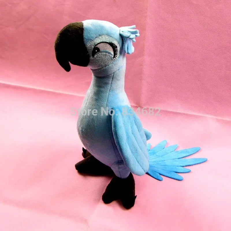 New Rio 2 Movie Cartoon Plush Toys Blue Parrot Blu & Jewel Bird Dolls Christmas Gifts For Kids Plush Toy